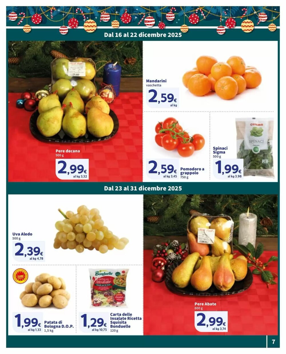 Volantino promozionale Ok Sigma  valide dal 16/12/2025 - Pagina 7.