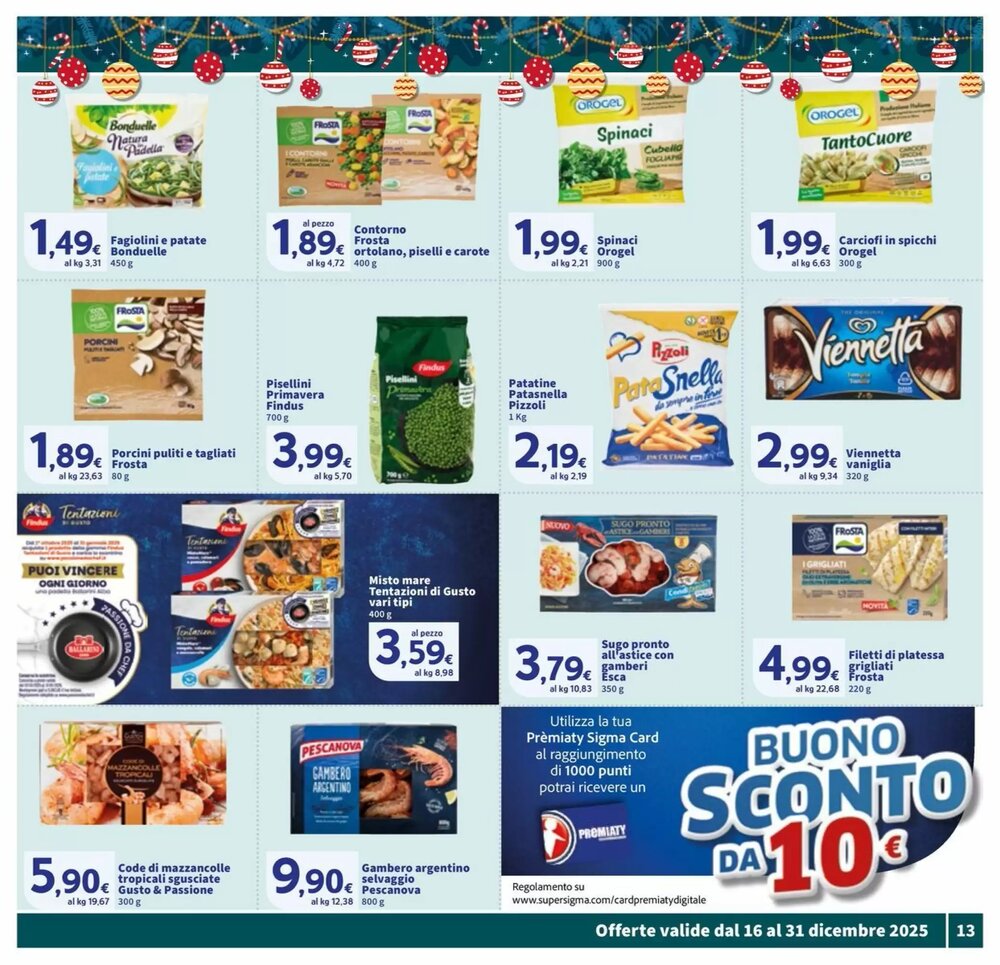 Volantino promozionale Sigma  valide dal 16/12/2025 - Pagina 13.