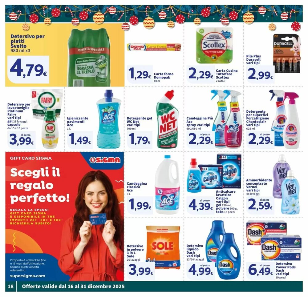 Volantino promozionale Sigma  valide dal 16/12/2025 - Pagina 18.