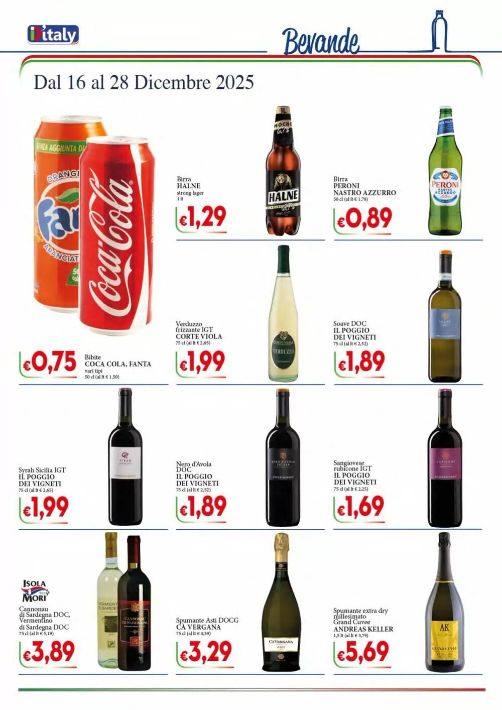 Volantino promozionale D'Italy  valide dal 16/12/2025 - Pagina 10.