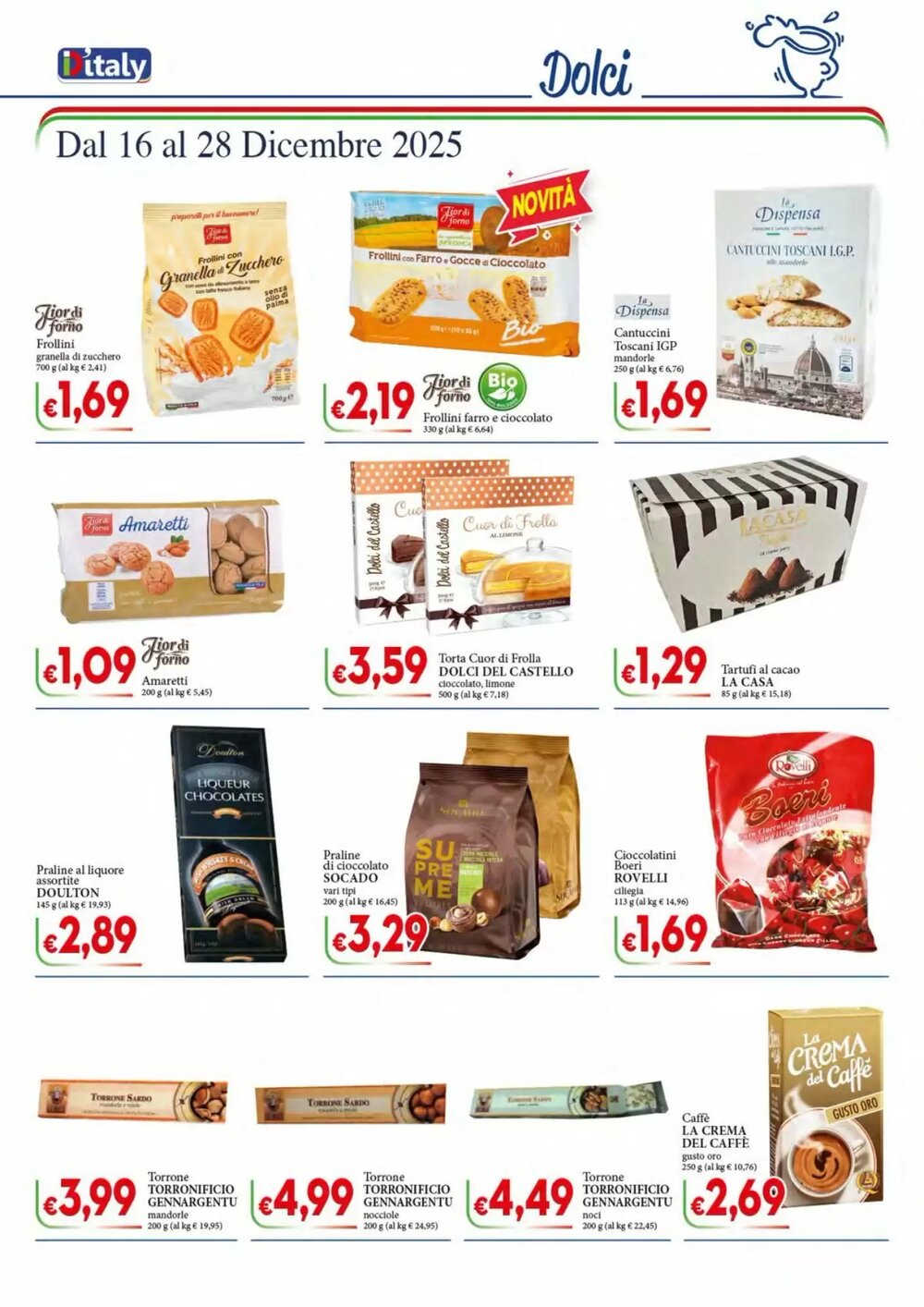 Volantino promozionale D'Italy  valide dal 16/12/2025 - Pagina 6.