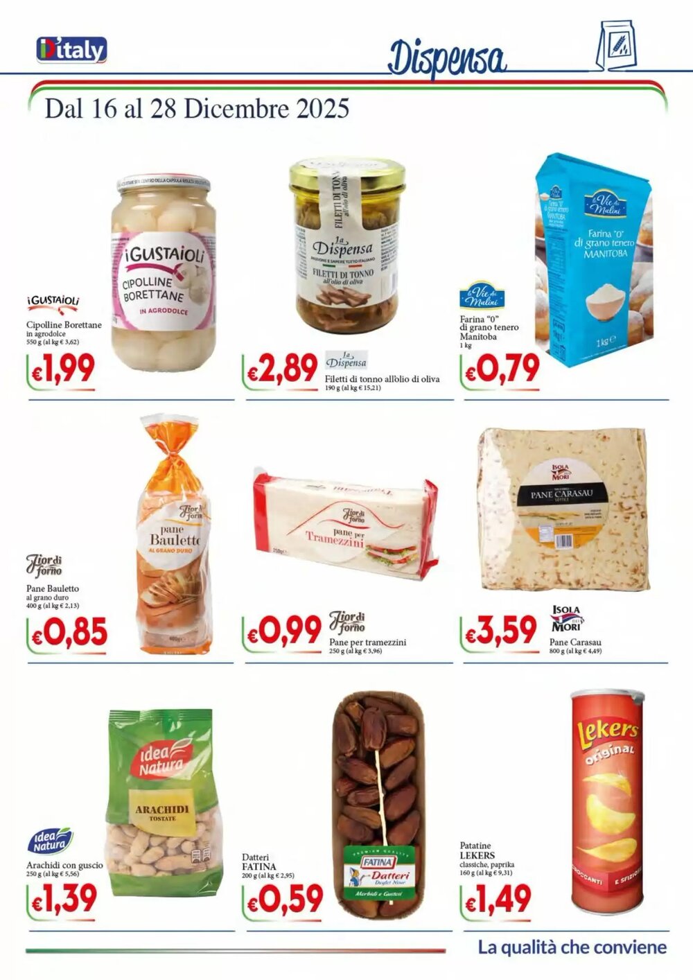 Volantino promozionale D'Italy  valide dal 16/12/2025 - Pagina 9.