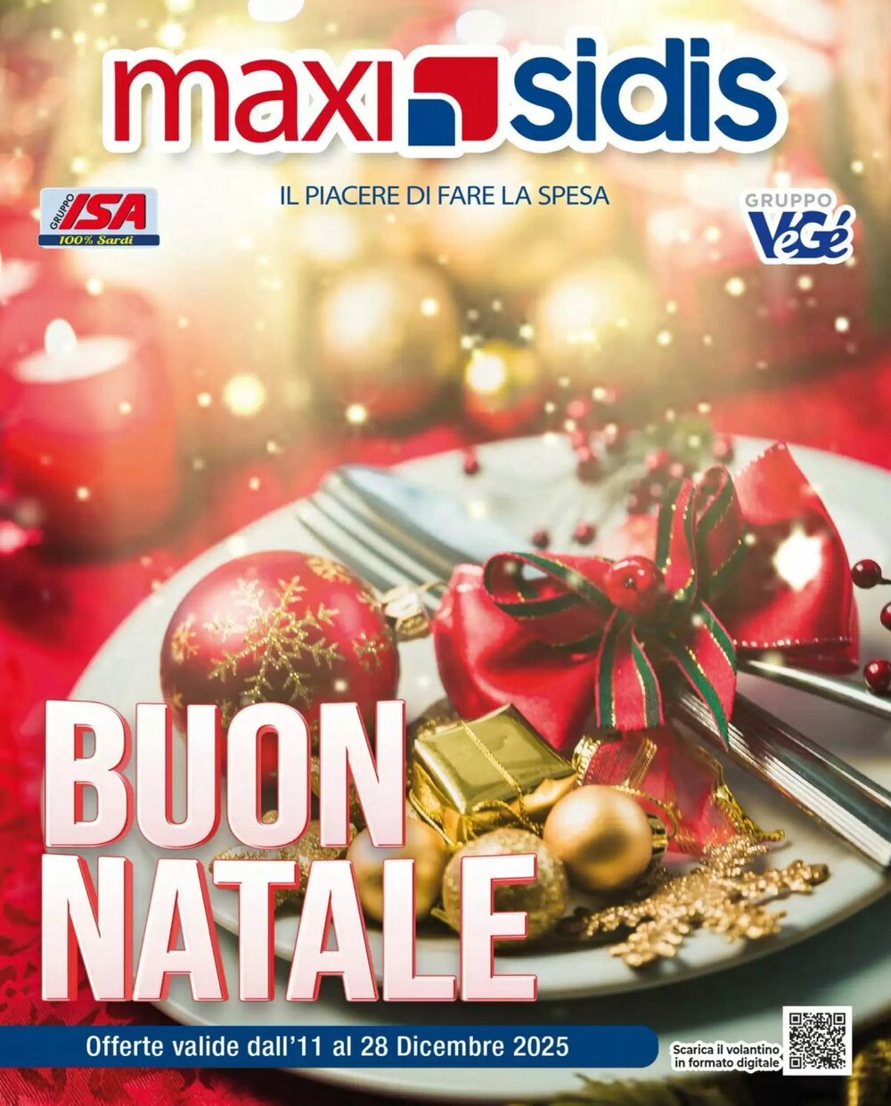Volantino promozionale Sidis  valide dal 16/12/2025 - Pagina 1.