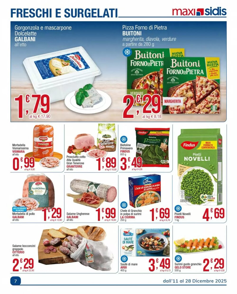Volantino promozionale Sidis  valide dal 16/12/2025 - Pagina 7.