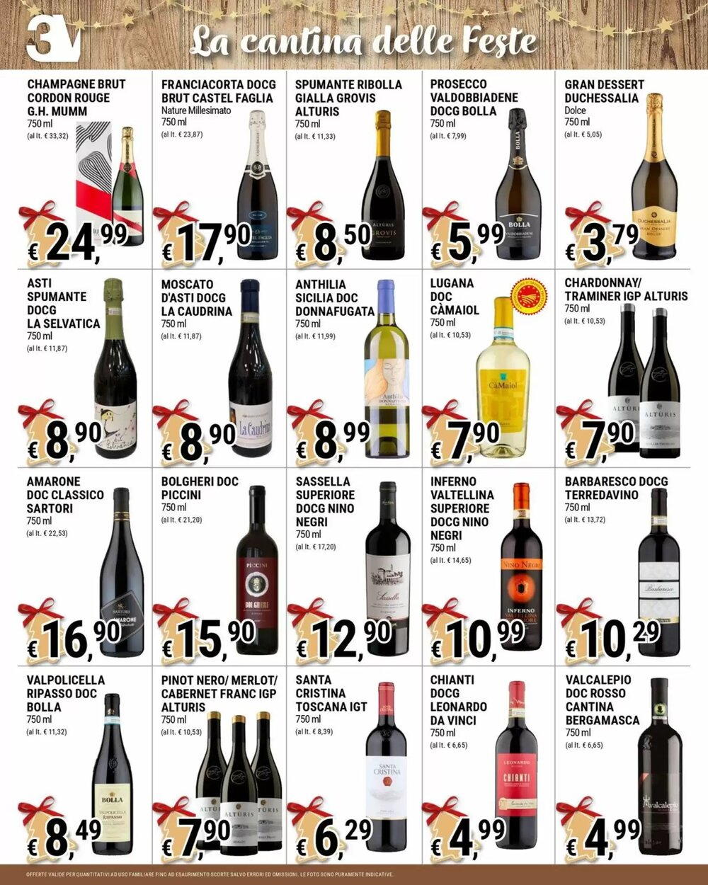 Volantino promozionale Tre Valli Supermercato  valide dal 17/12/2025 - Pagina 3.