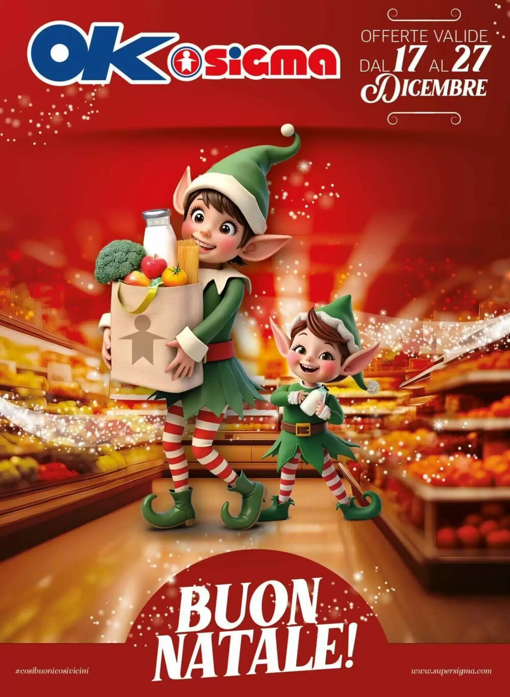 Volantino promozionale Ok Sigma  valide dal 17/12/2025 - Pagina 1.