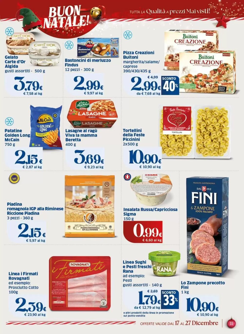 Volantino promozionale Ok Sigma  valide dal 17/12/2025 - Pagina 11.