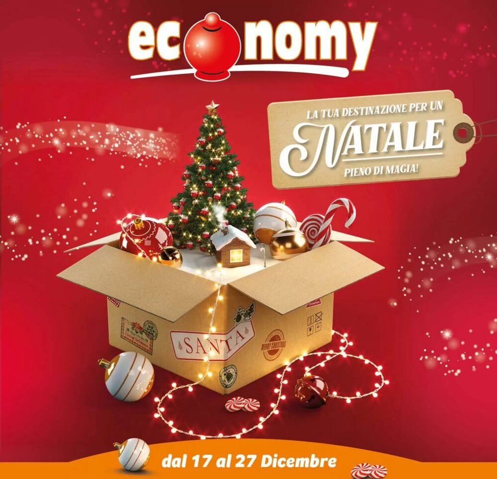 Volantino promozionale Economy  valide dal 17/12/2025 - Pagina 1.