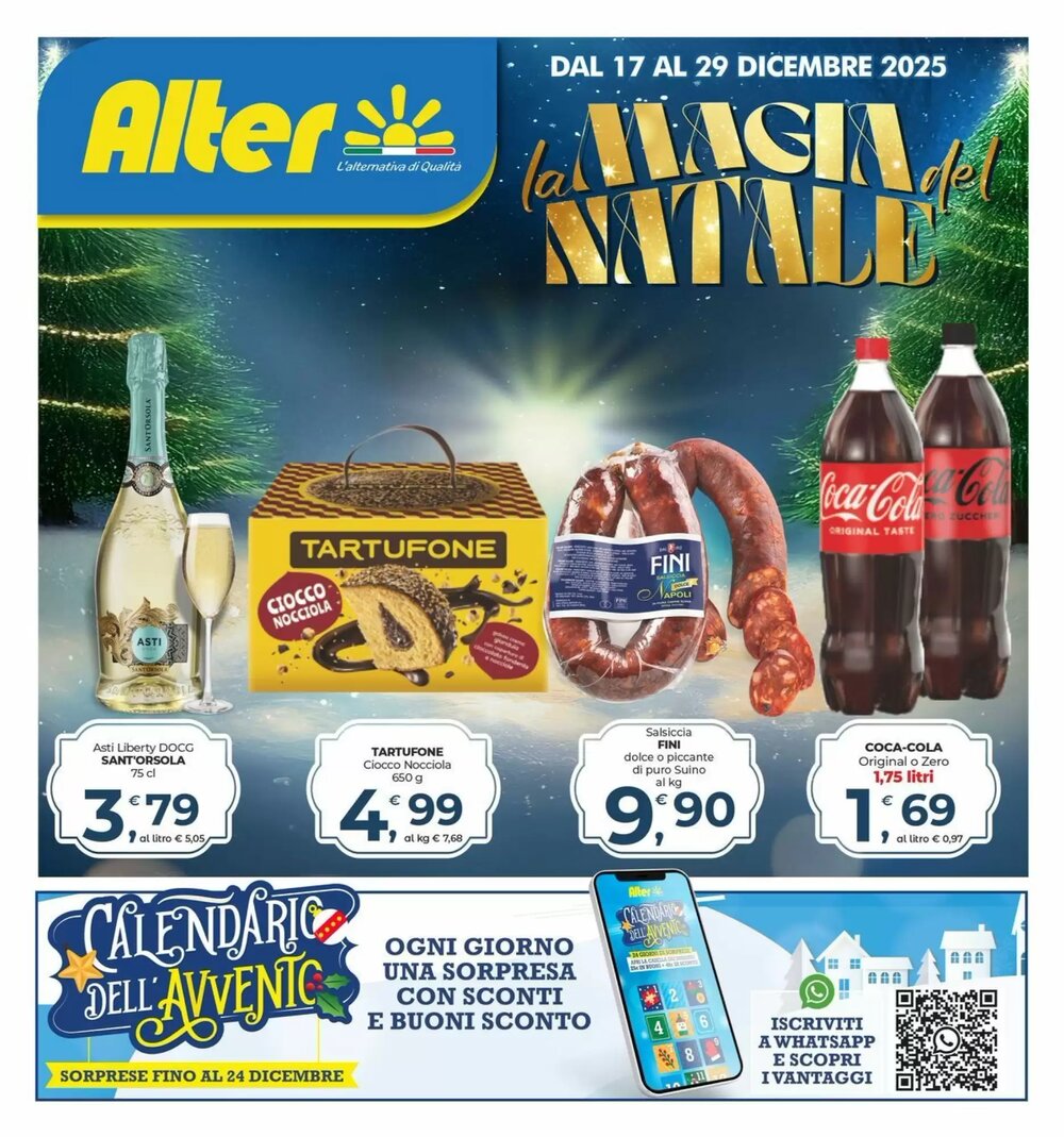 Volantino promozionale Alter Discount  valide dal 17/12/2025 - Pagina 1.
