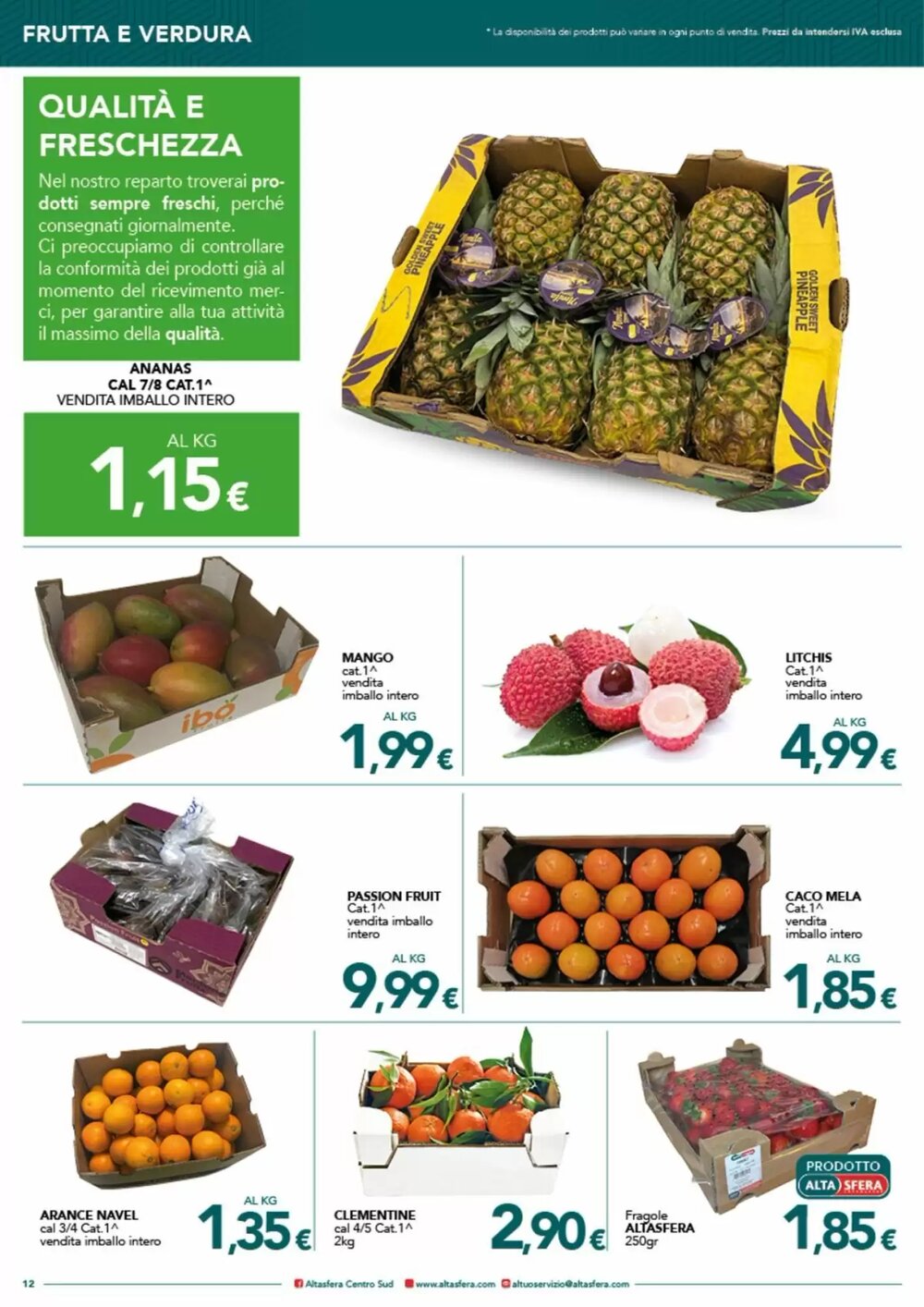 Volantino promozionale Altasfera  valide dal 17/12/2025 - Pagina 12.