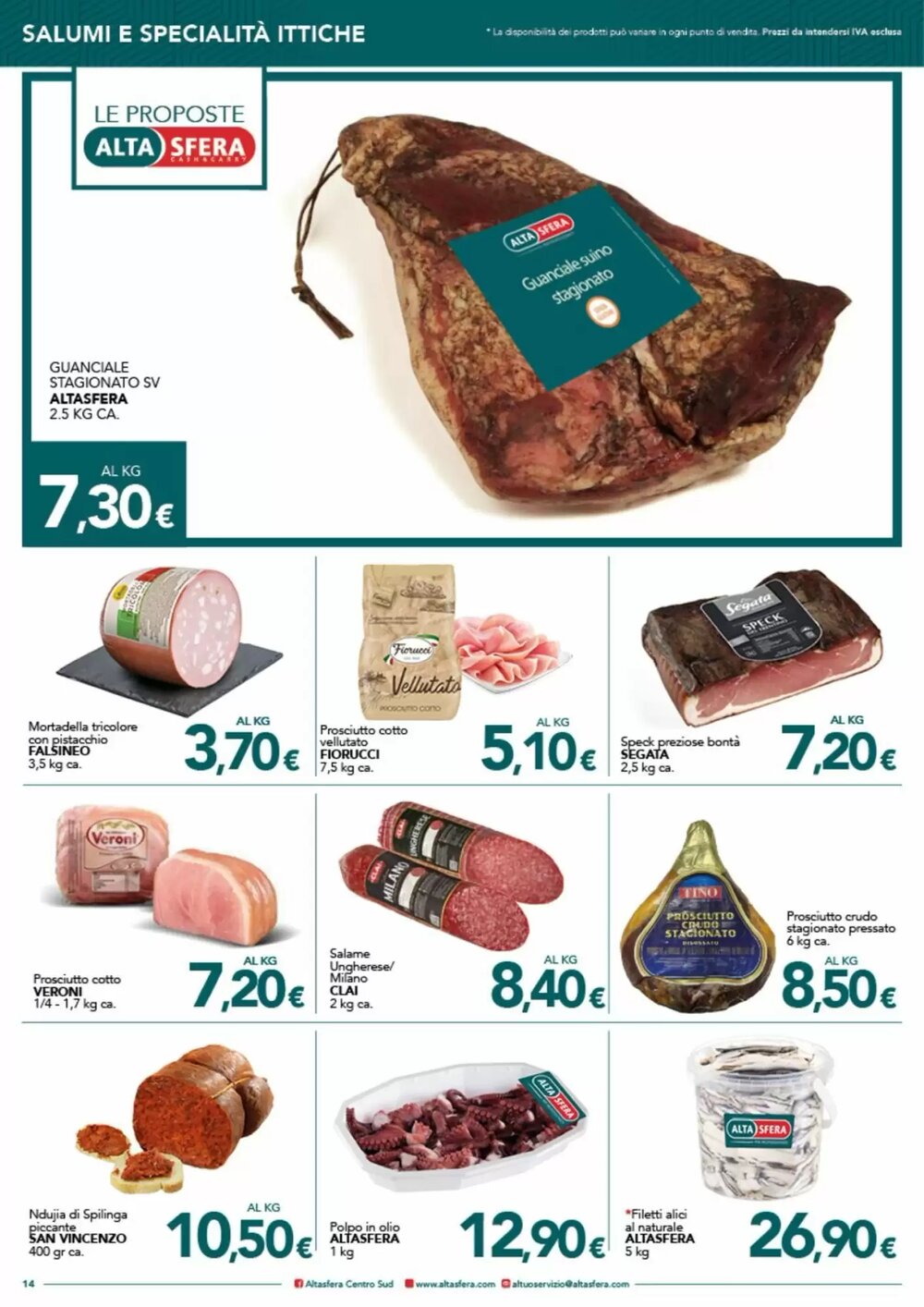 Volantino promozionale Altasfera  valide dal 17/12/2025 - Pagina 14.