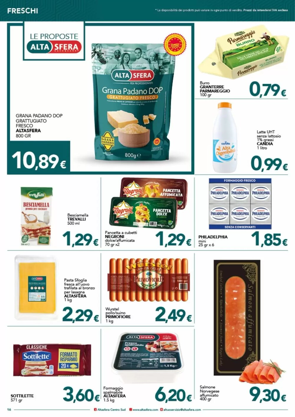 Volantino promozionale Altasfera  valide dal 17/12/2025 - Pagina 16.