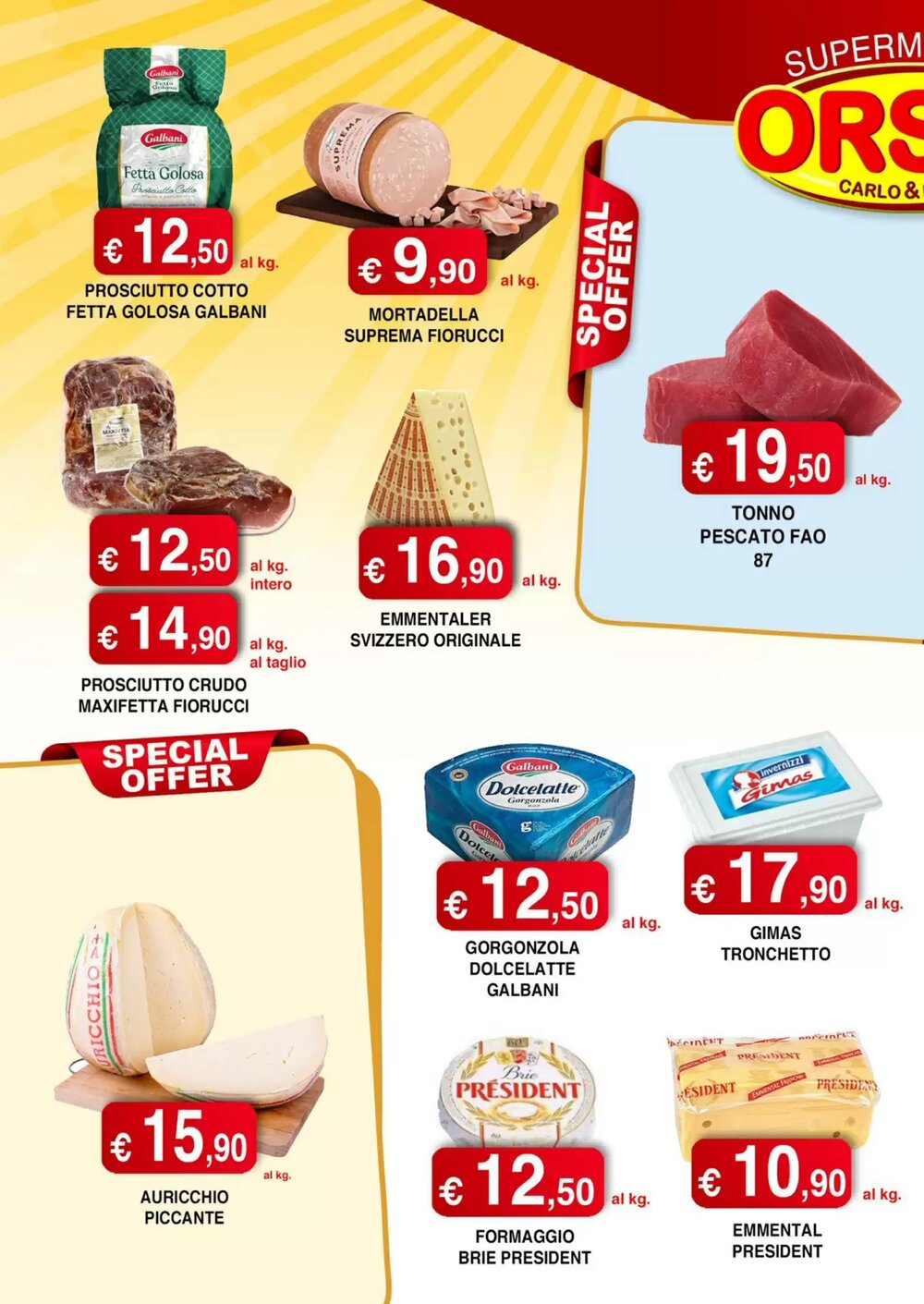 Volantino promozionale Orsini Market  valide dal 17/12/2025 - Pagina 10.