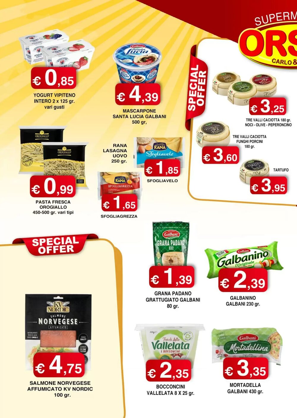 Volantino promozionale Orsini Market  valide dal 17/12/2025 - Pagina 12.