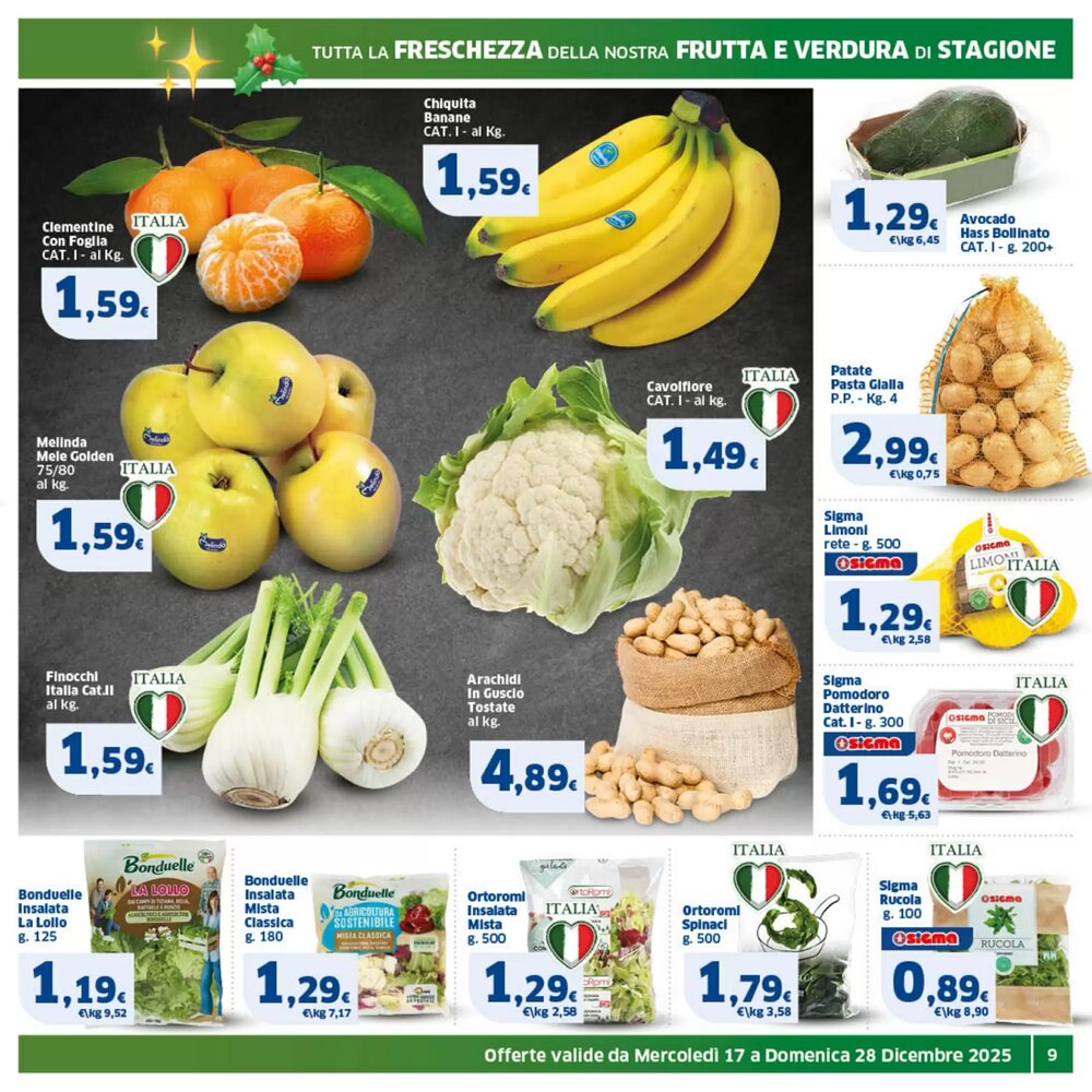 Volantino promozionale Sigma  valide dal 17/12/2025 - Pagina 9.