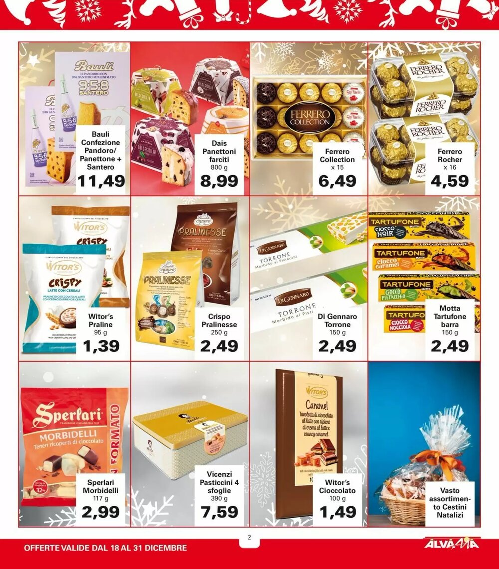 Volantino promozionale Alvama  valide dal 18/12/2025 - Pagina 2.