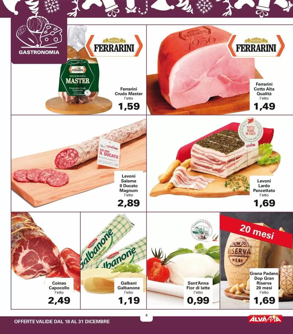 Volantino promozionale Alvama  valide dal 18/12/2025 - Pagina 4.