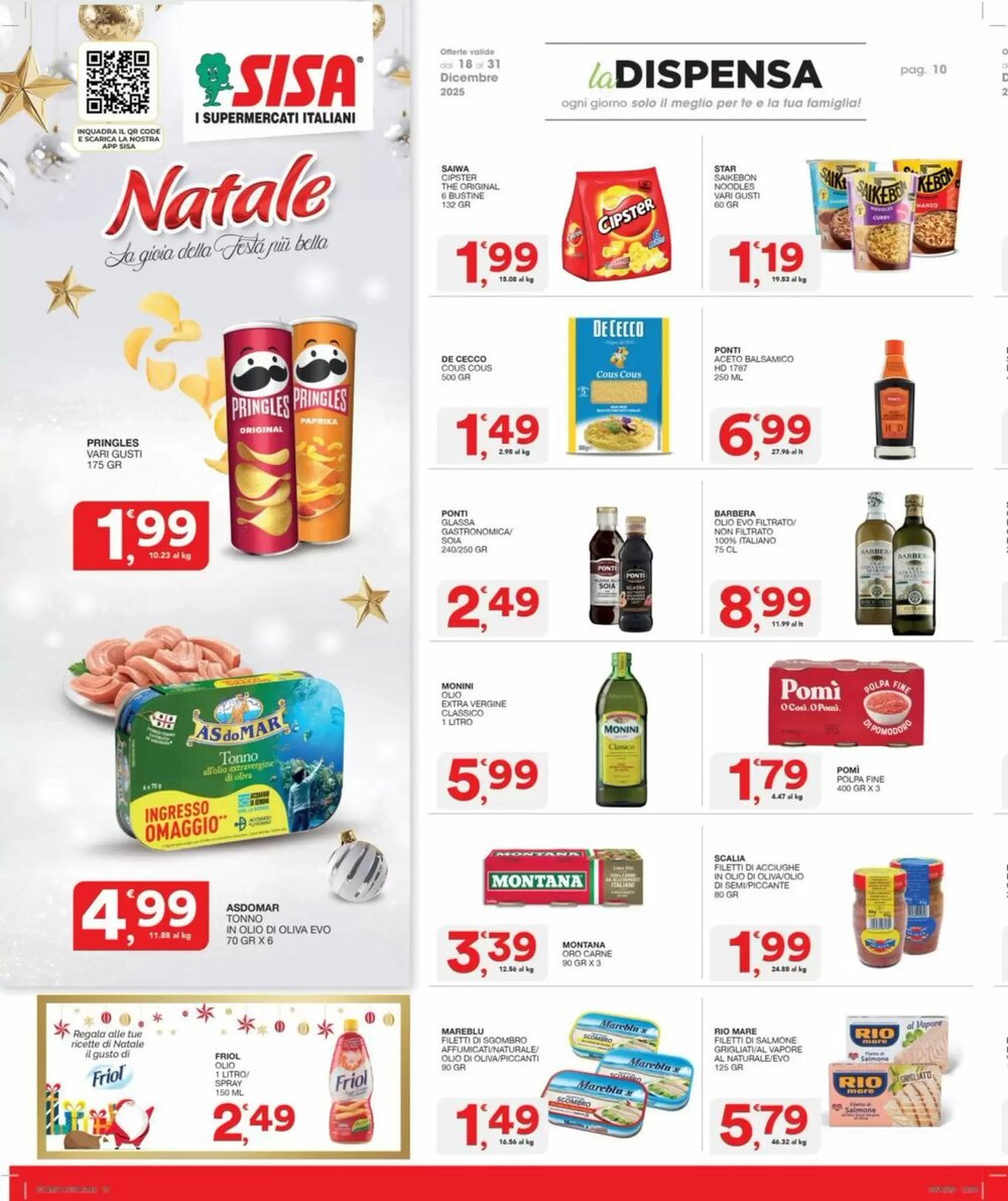 Volantino promozionale Sisa  valide dal 18/12/2025 - Pagina 10.
