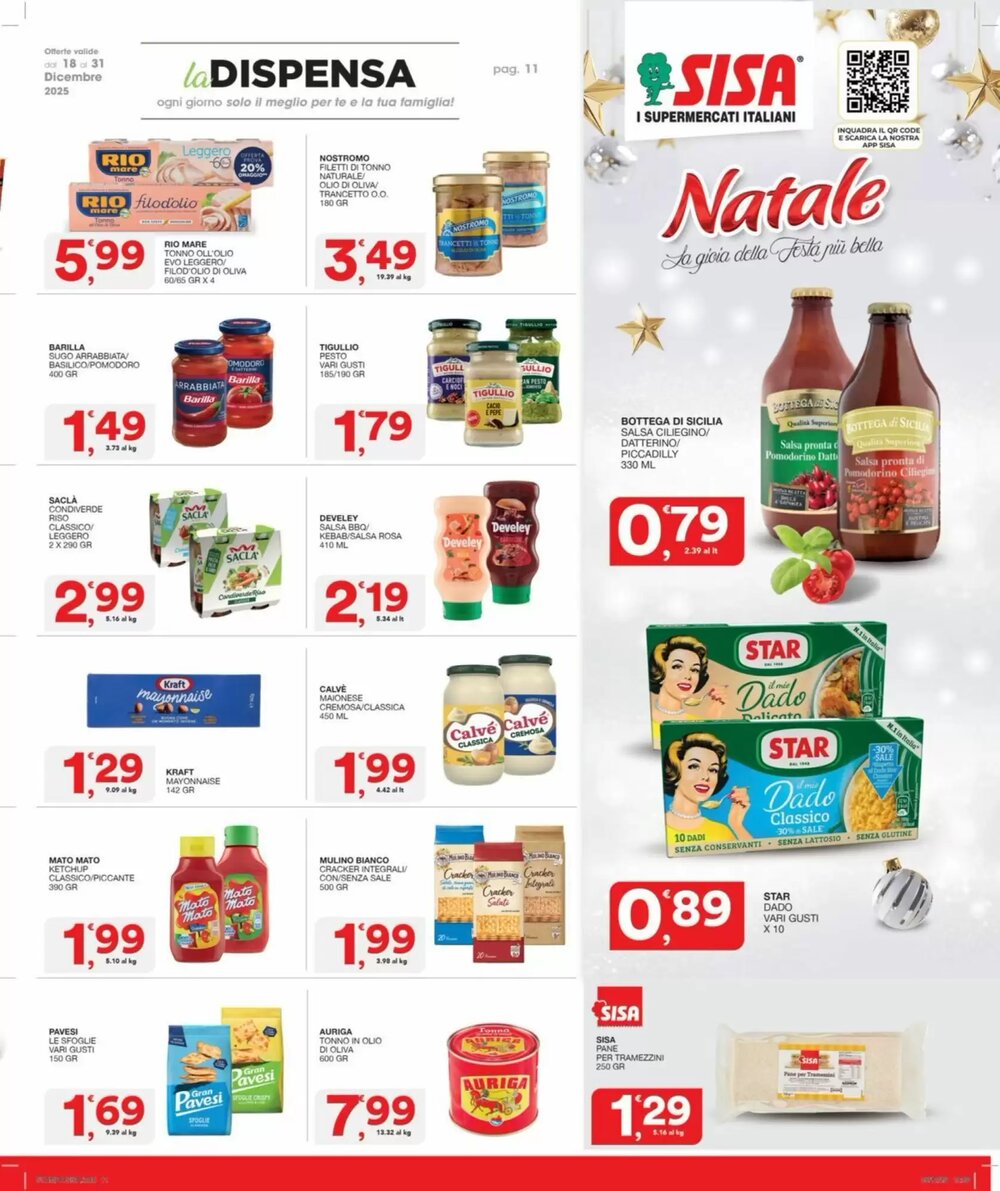 Volantino promozionale Sisa  valide dal 18/12/2025 - Pagina 11.