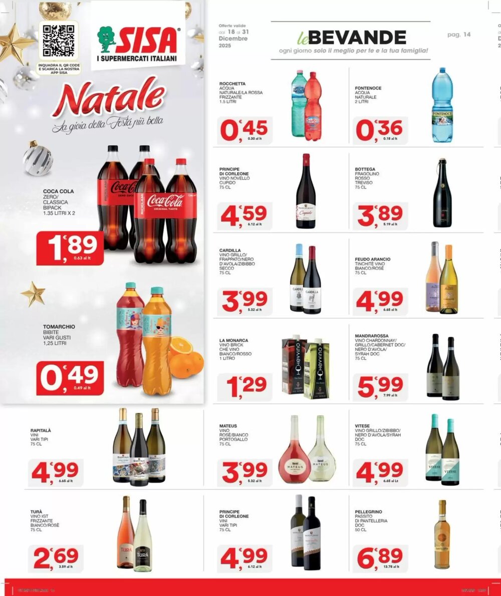Volantino promozionale Sisa  valide dal 18/12/2025 - Pagina 14.
