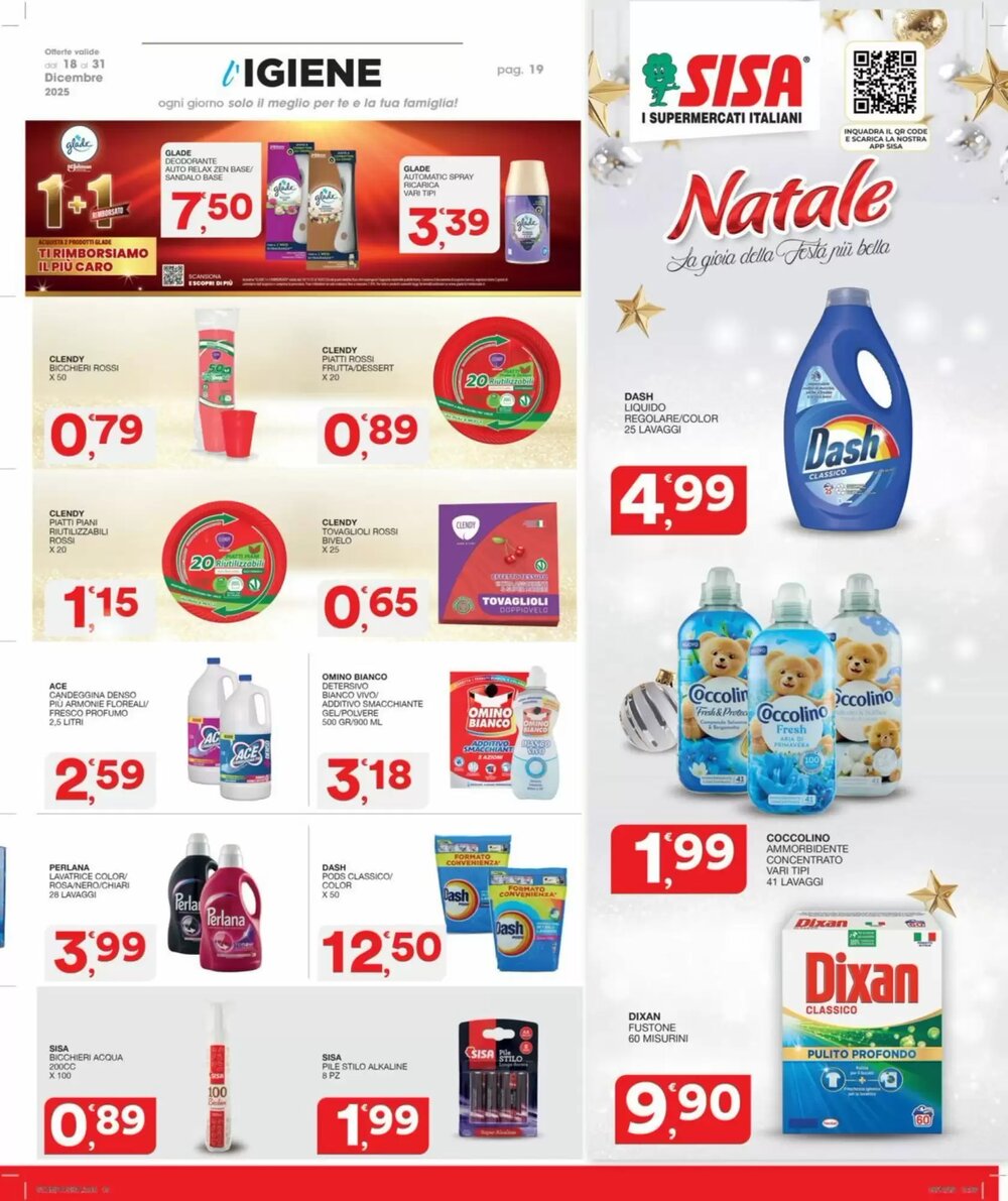 Volantino promozionale Sisa  valide dal 18/12/2025 - Pagina 19.