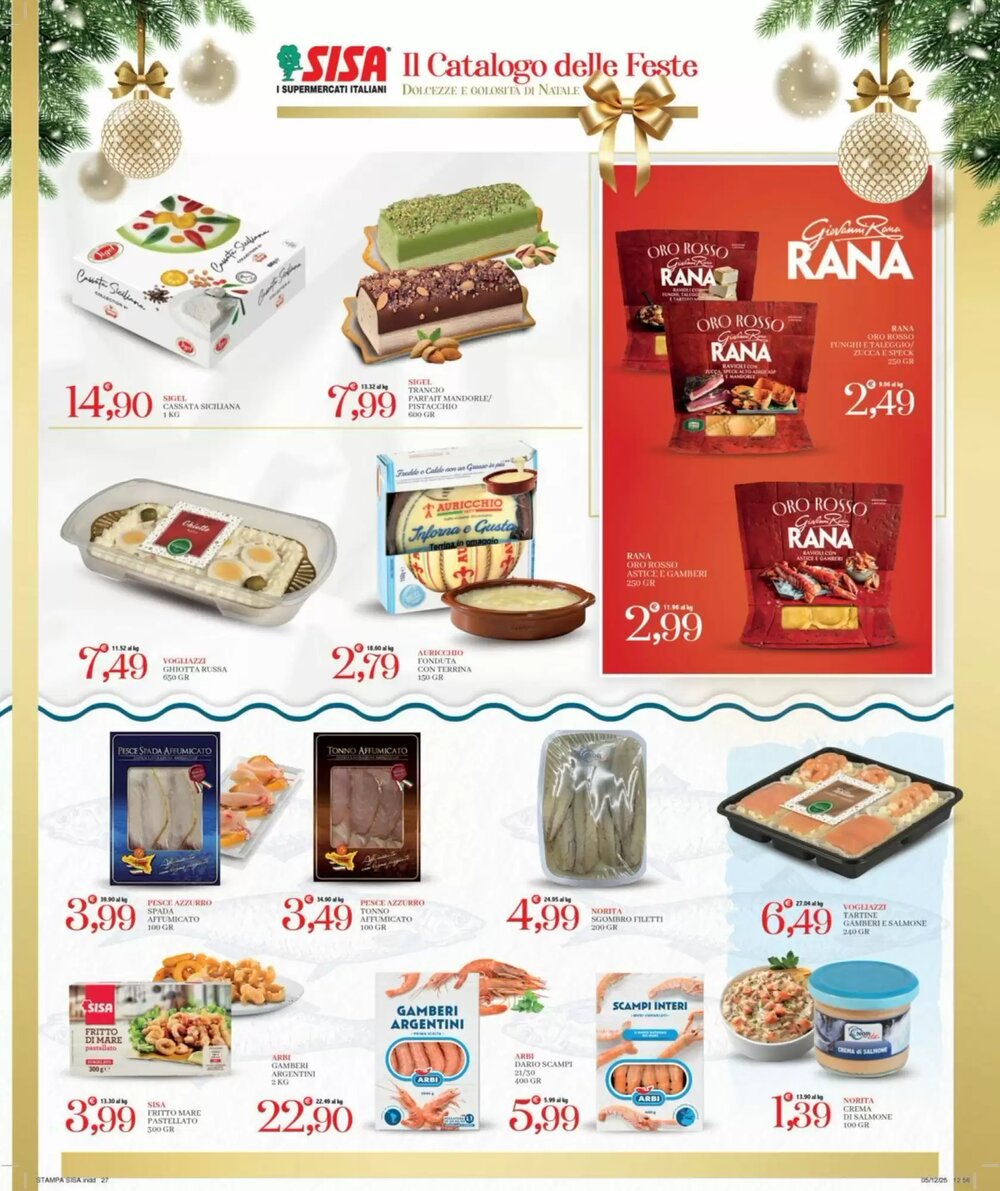 Volantino promozionale Sisa  valide dal 18/12/2025 - Pagina 27.