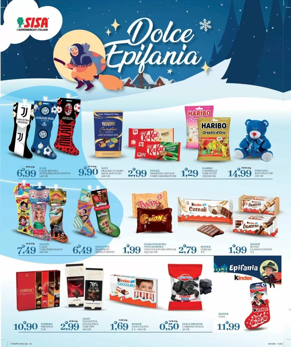 Volantino promozionale Sisa  valide dal 18/12/2025 - Pagina 30.