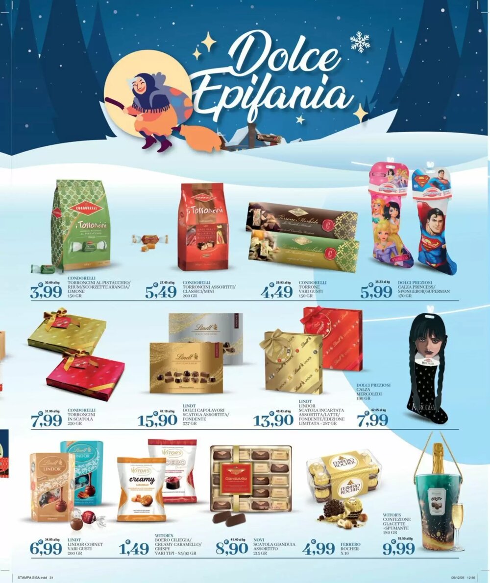 Volantino promozionale Sisa  valide dal 18/12/2025 - Pagina 31.