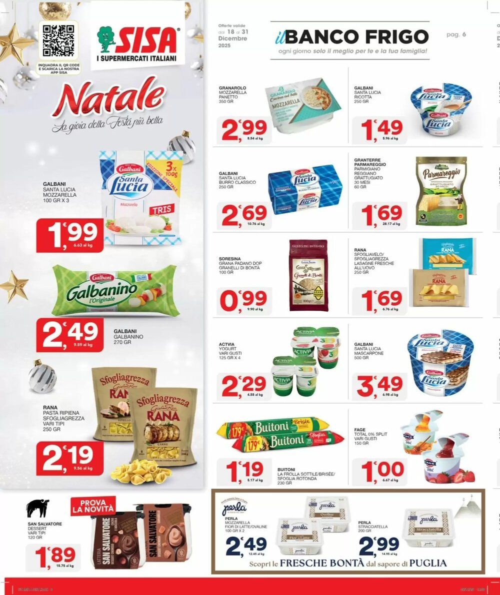 Volantino promozionale Sisa  valide dal 18/12/2025 - Pagina 6.
