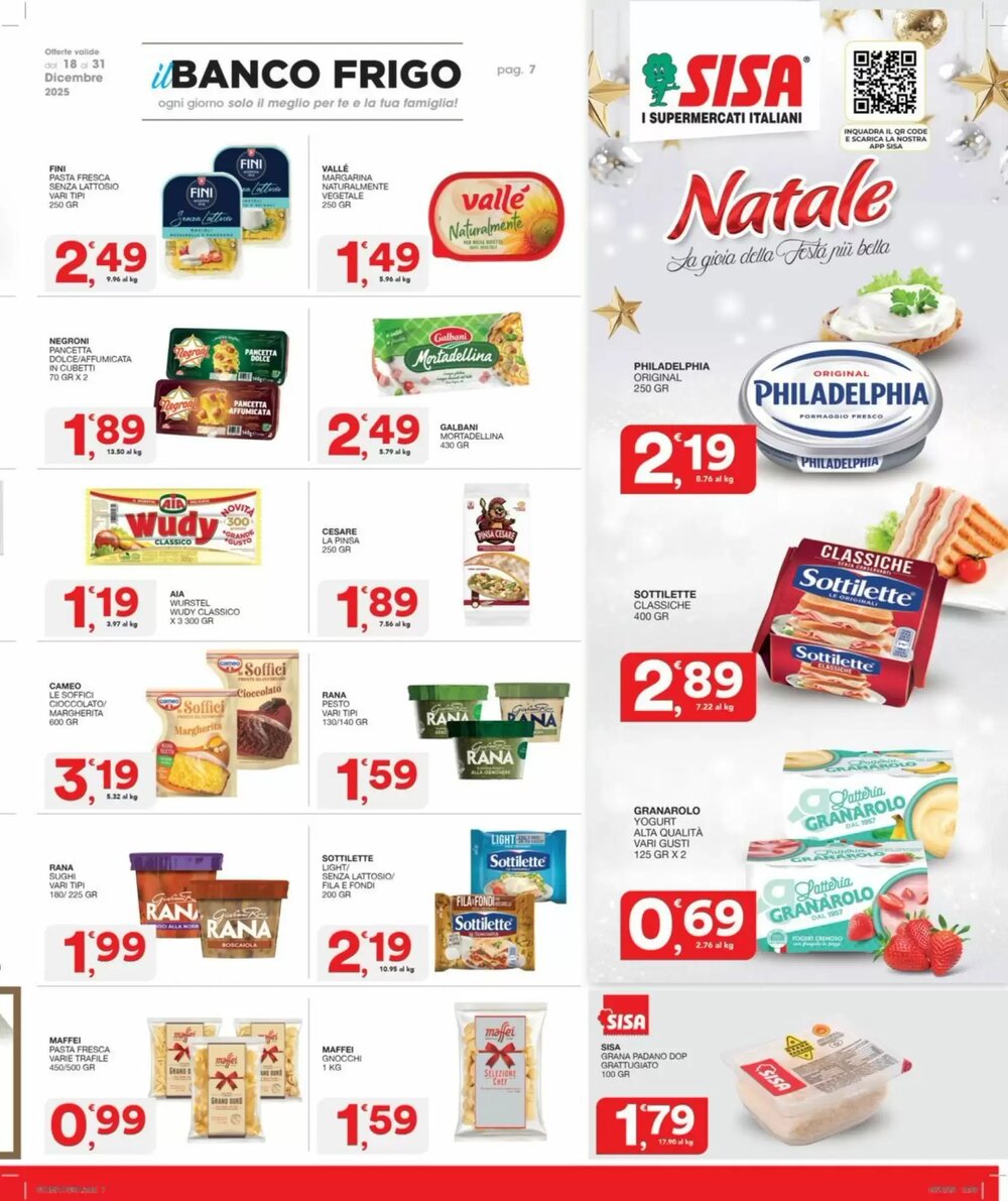 Volantino promozionale Sisa  valide dal 18/12/2025 - Pagina 7.