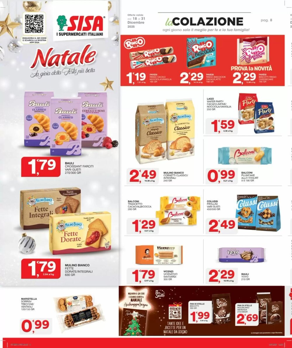 Volantino promozionale Sisa  valide dal 18/12/2025 - Pagina 8.