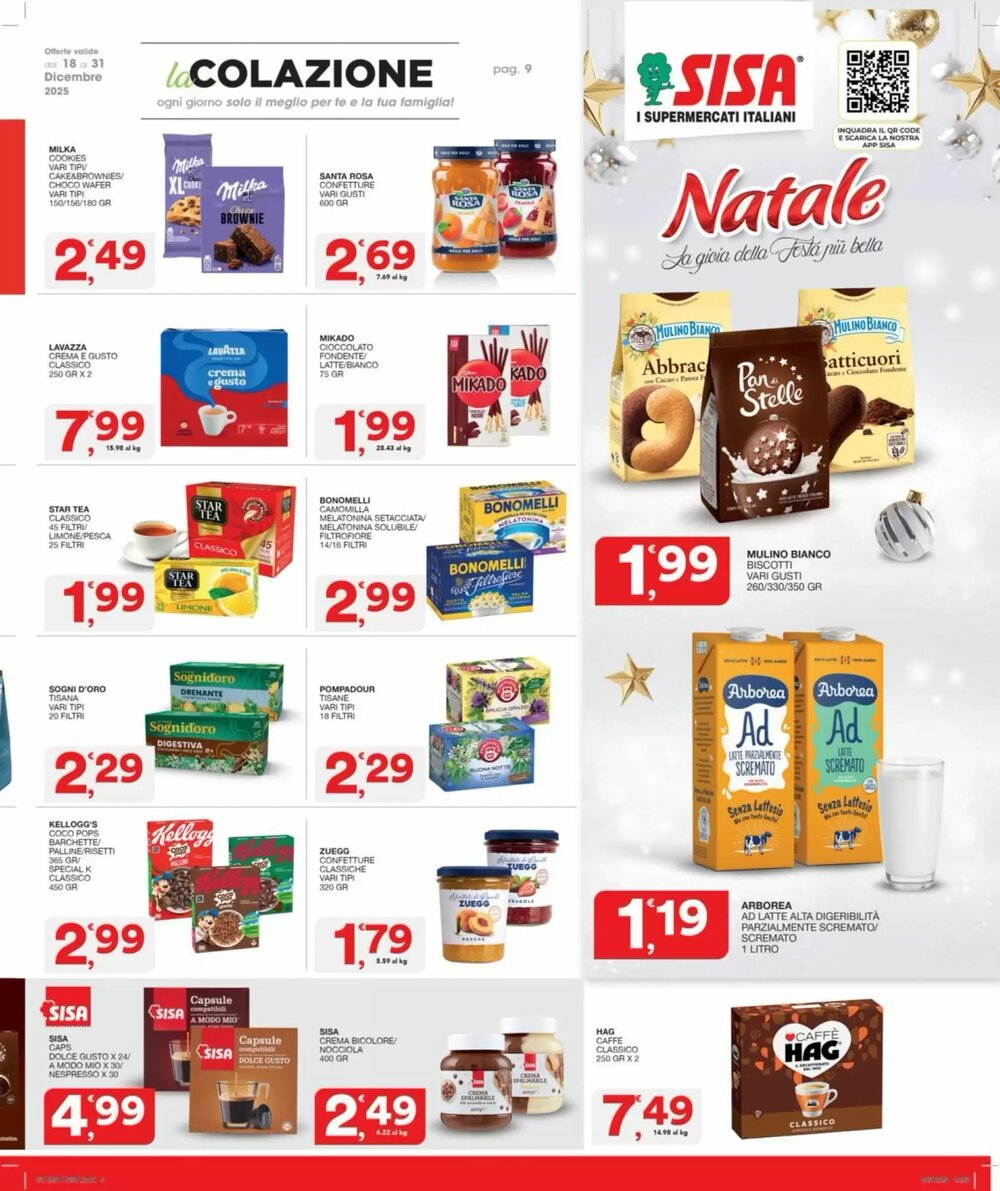 Volantino promozionale Sisa  valide dal 18/12/2025 - Pagina 9.