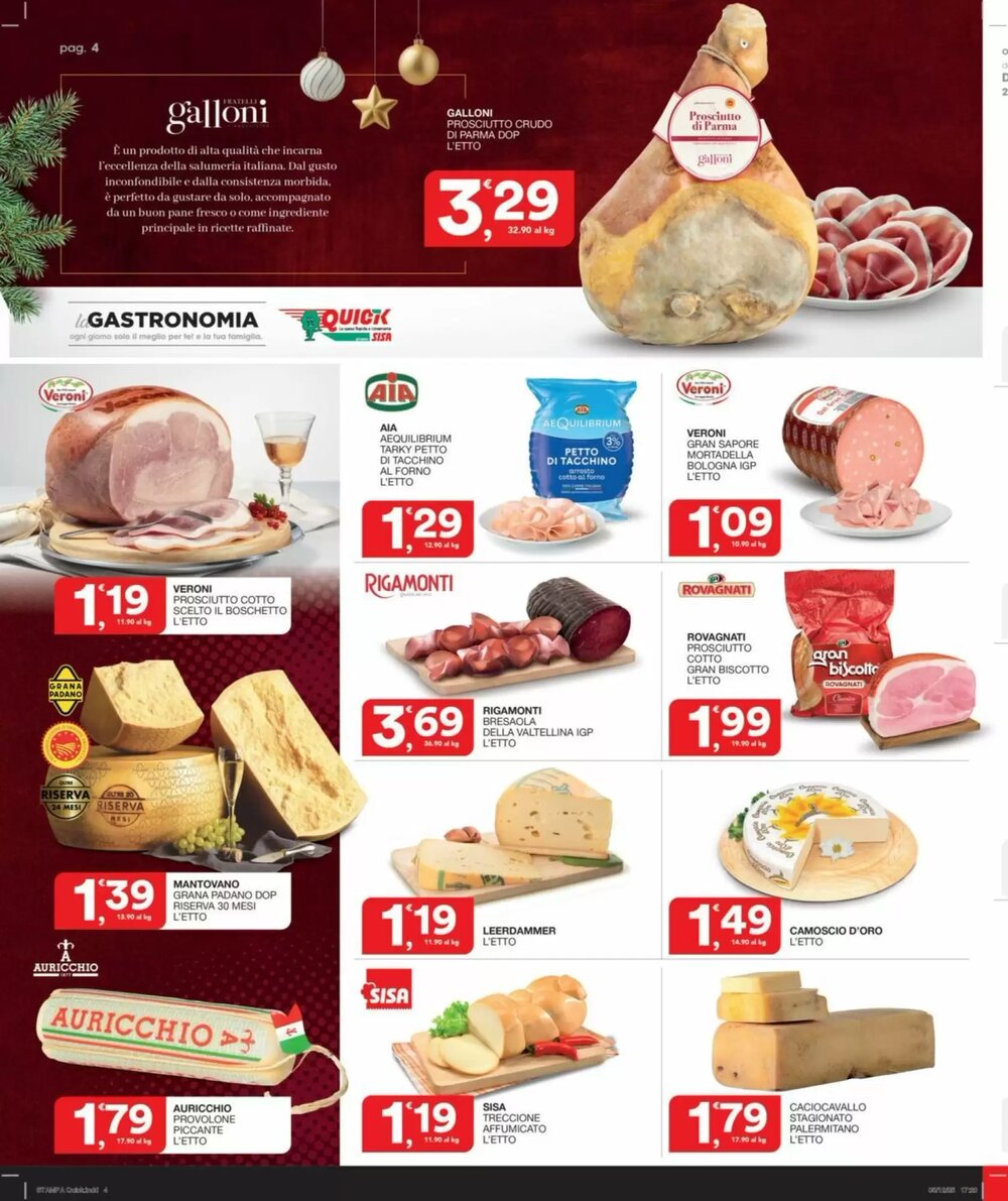 Volantino promozionale Quick Sisa  valide dal 18/12/2025 - Pagina 4.