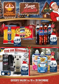 Volantino promozionale Mister Risparmio  valide dal 18/12/2025