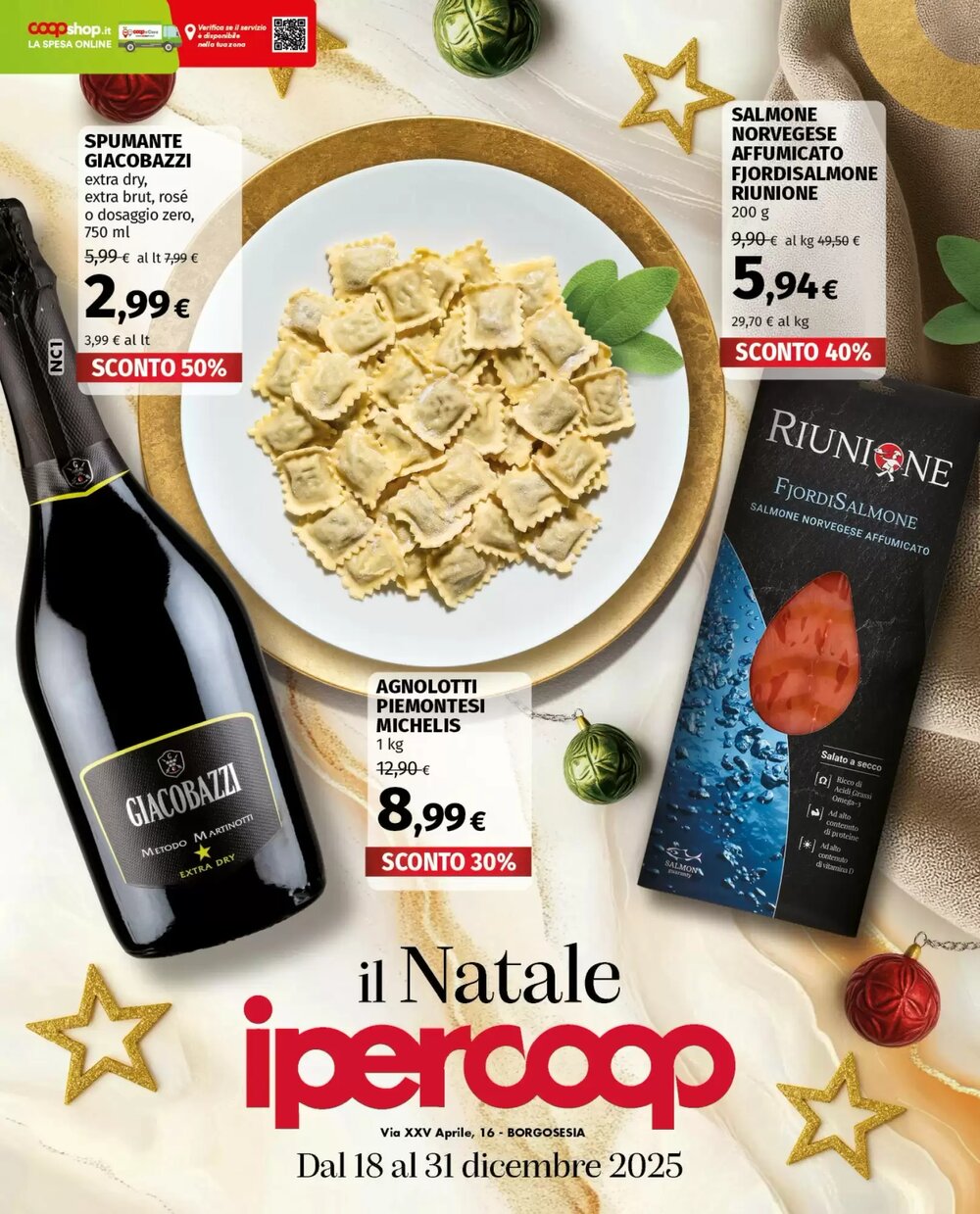 Volantino promozionale Ipercoop  valide dal 18/12/2025 - Pagina 1.