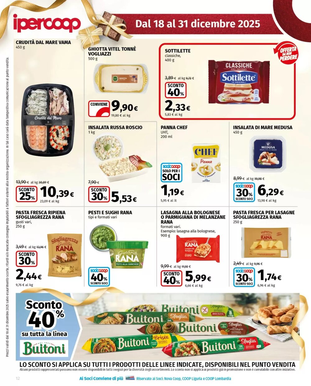 Volantino promozionale Ipercoop  valide dal 18/12/2025 - Pagina 12.