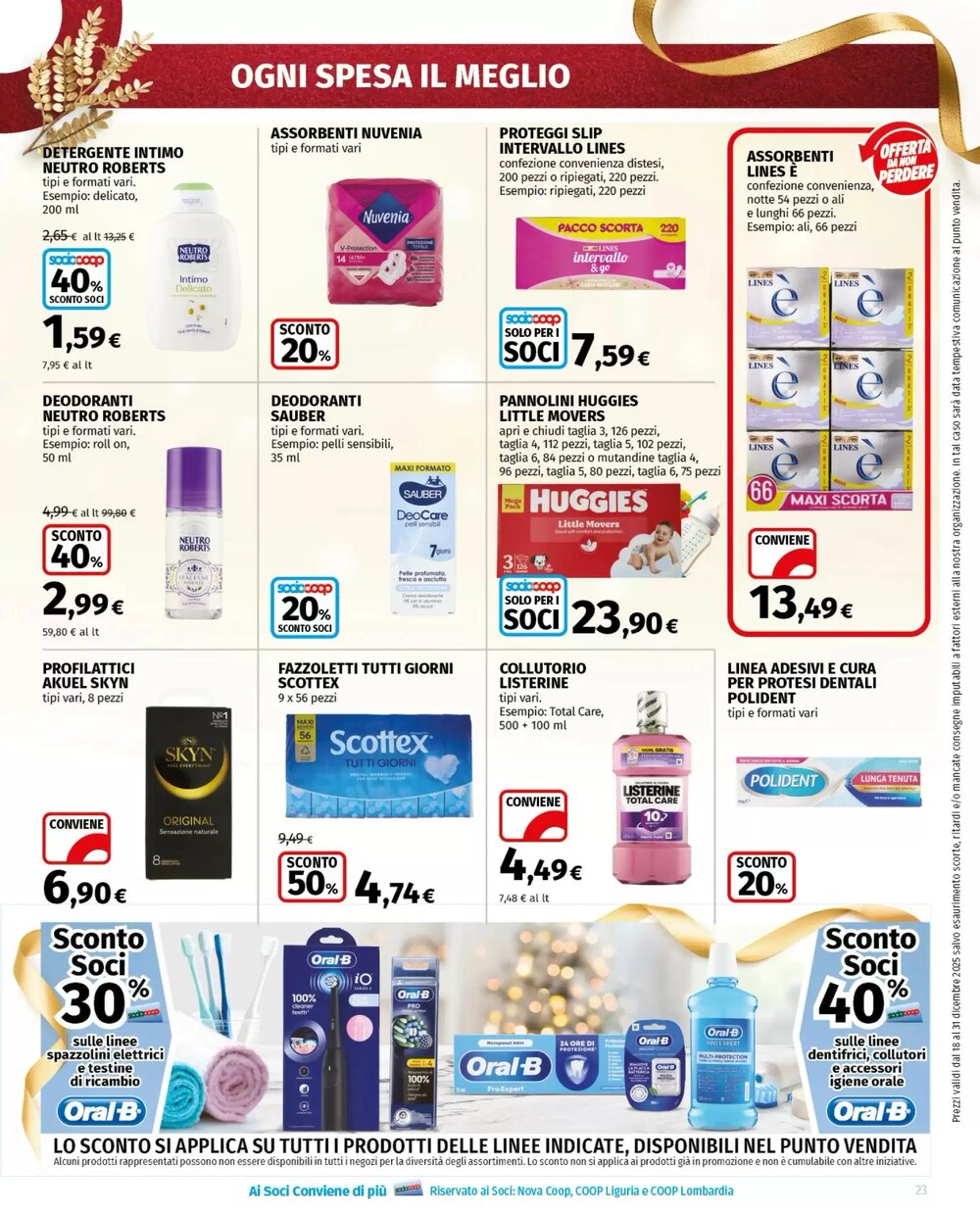 Volantino promozionale Ipercoop  valide dal 18/12/2025 - Pagina 23.