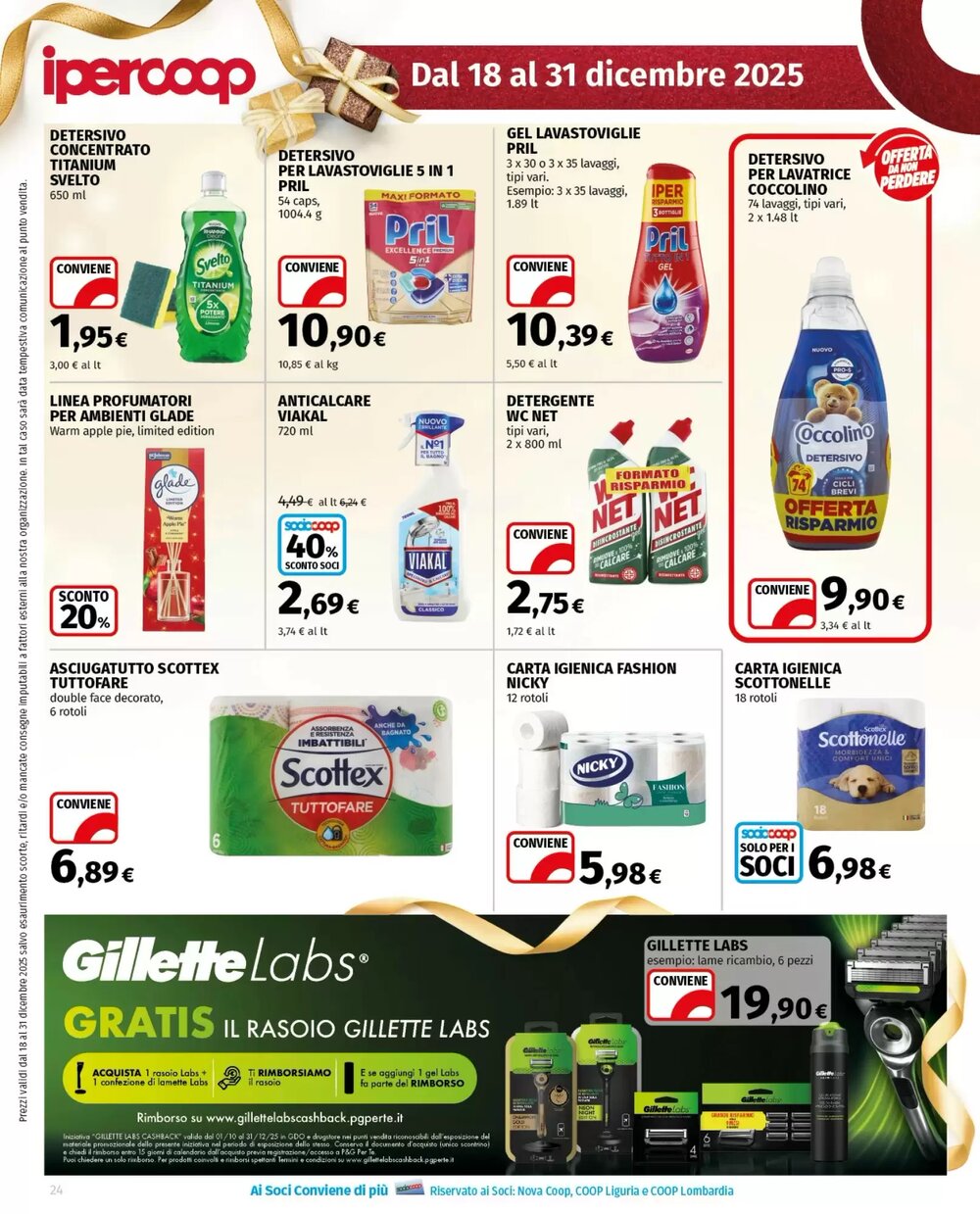 Volantino promozionale Ipercoop  valide dal 18/12/2025 - Pagina 24.