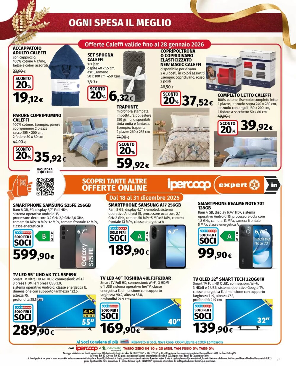 Volantino promozionale Ipercoop  valide dal 18/12/2025 - Pagina 27.