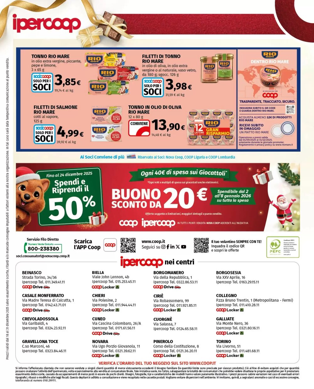 Volantino promozionale Ipercoop  valide dal 18/12/2025 - Pagina 28.