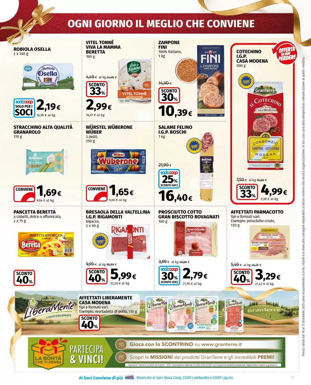 Volantino promozionale Coop Superstore  valide dal 18/12/2025 - Pagina 11.