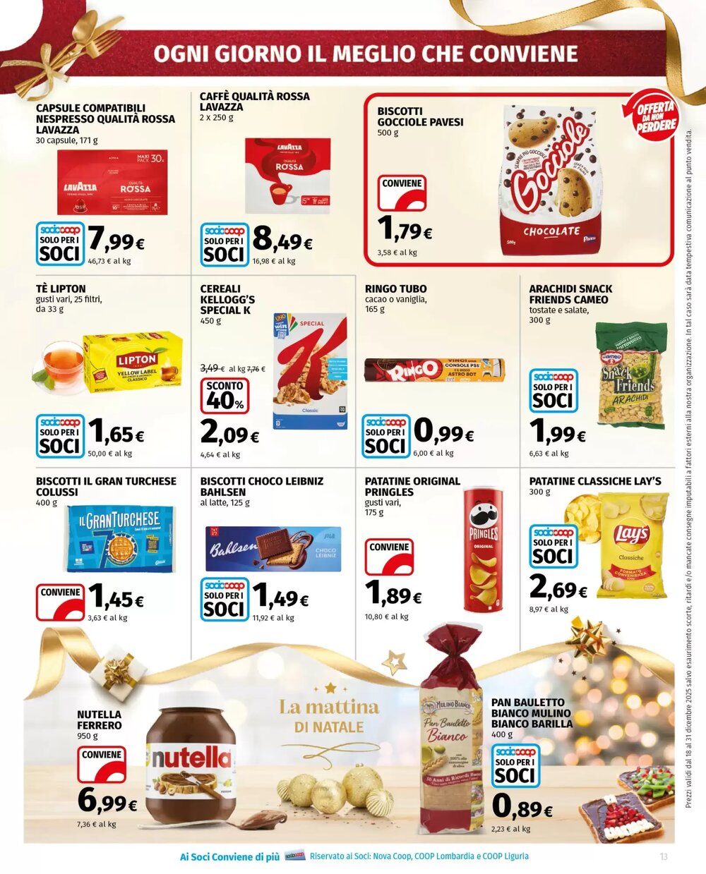 Volantino promozionale Coop Superstore  valide dal 18/12/2025 - Pagina 13.