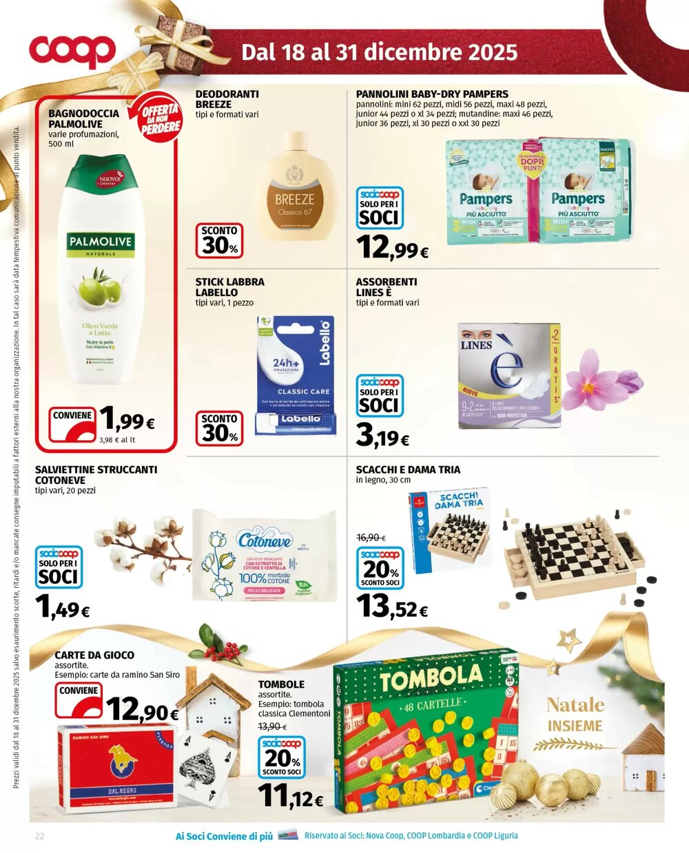 Volantino promozionale Coop Superstore  valide dal 18/12/2025 - Pagina 22.