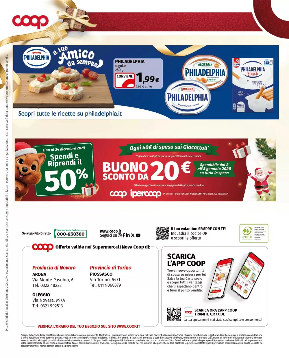 Volantino promozionale Coop Superstore  valide dal 18/12/2025 - Pagina 23.