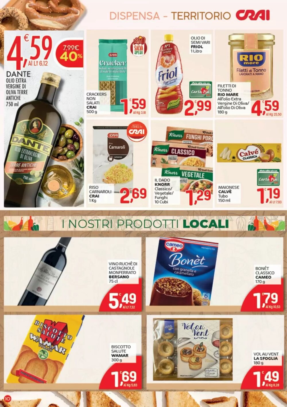 Volantino promozionale Crai  valide dal 18/12/2025 - Pagina 10.