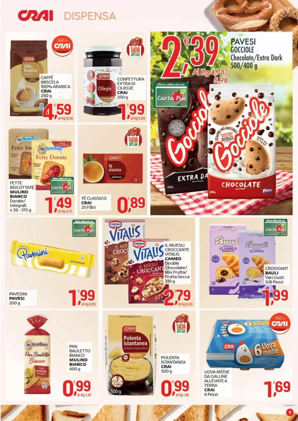 Volantino promozionale Crai  valide dal 18/12/2025 - Pagina 9.