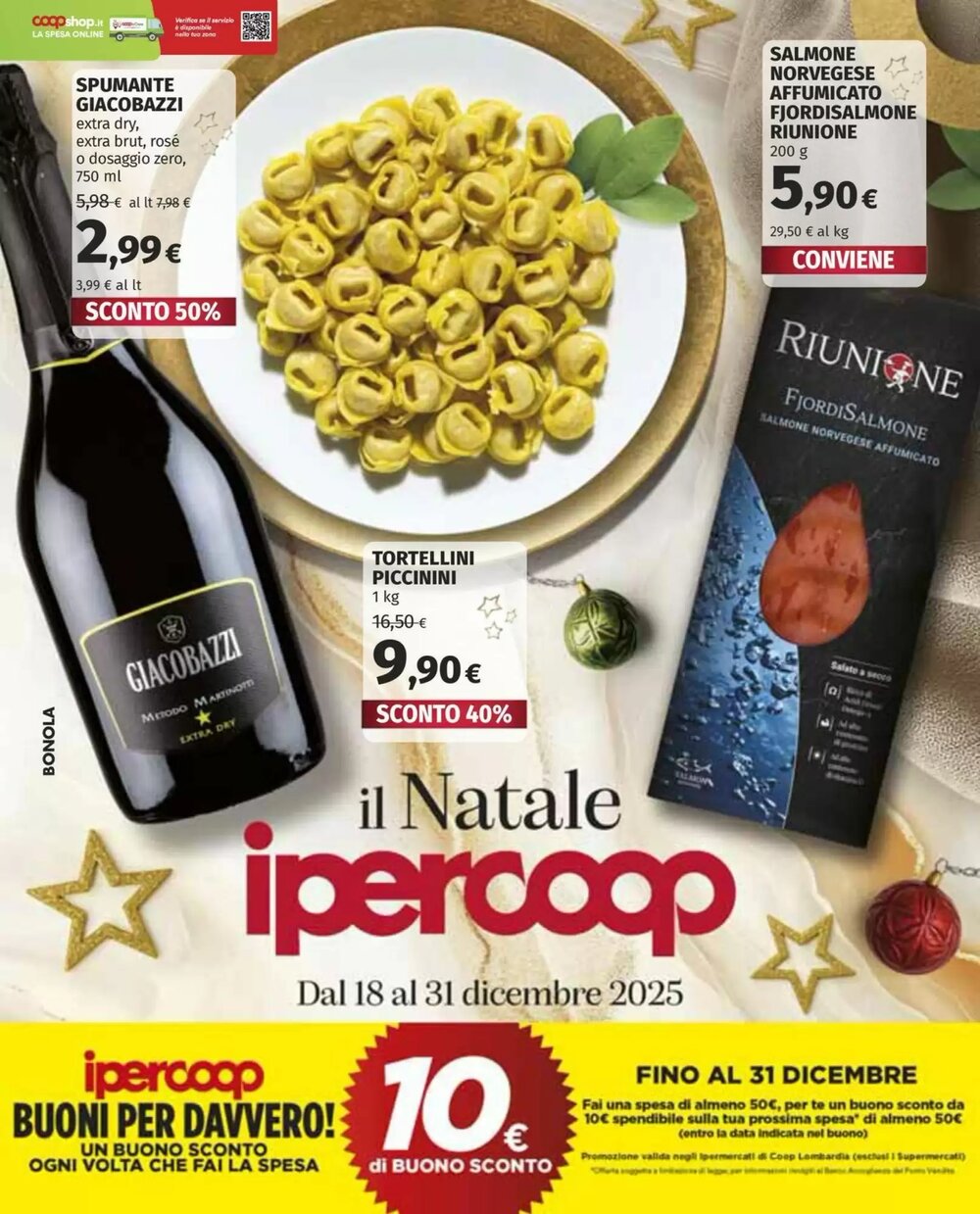 Volantino promozionale Ipercoop  valide dal 18/12/2025 - Pagina 1.