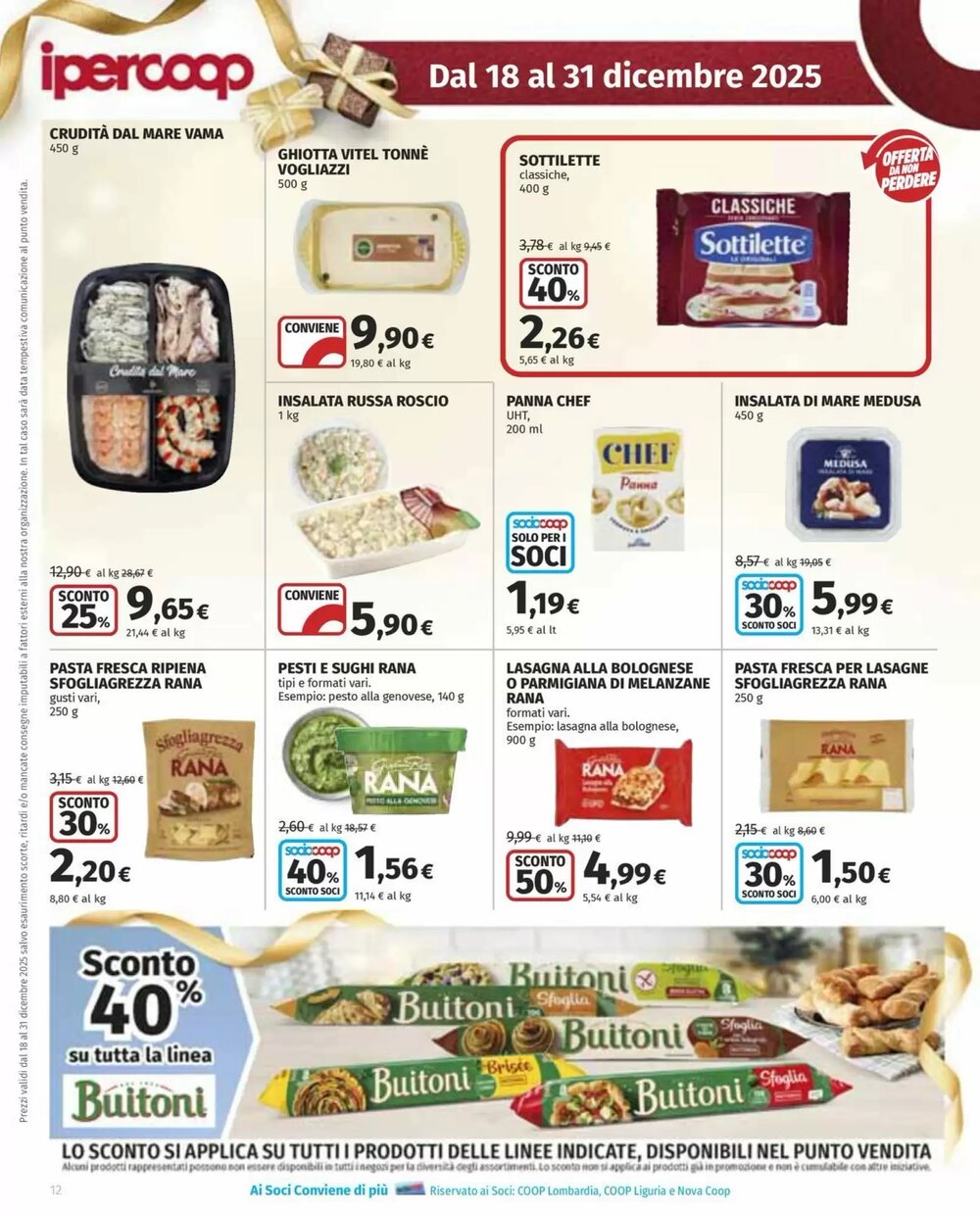 Volantino promozionale Ipercoop  valide dal 18/12/2025 - Pagina 12.
