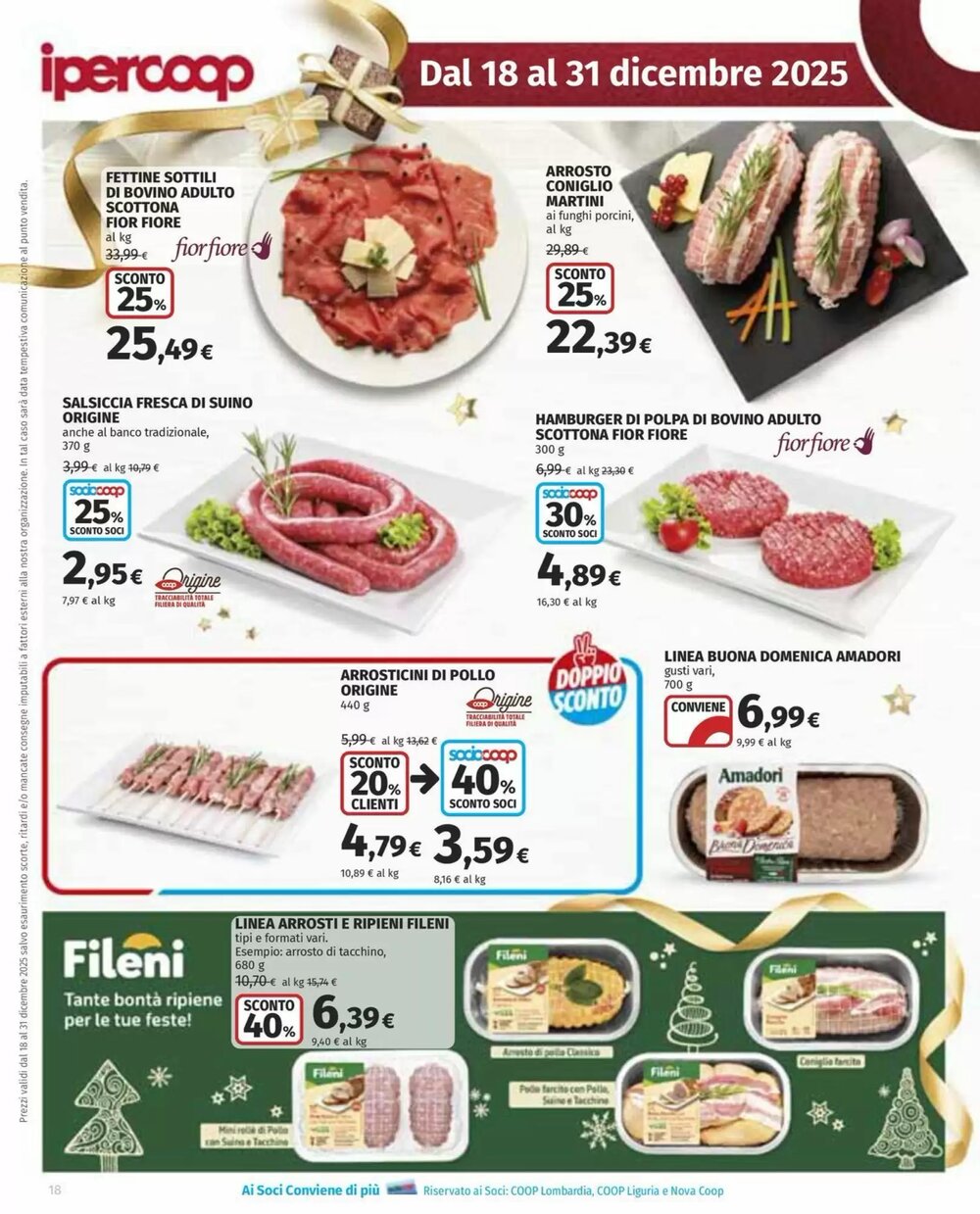 Volantino promozionale Ipercoop  valide dal 18/12/2025 - Pagina 18.