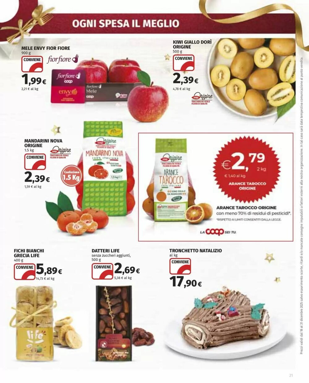 Volantino promozionale Ipercoop  valide dal 18/12/2025 - Pagina 21.